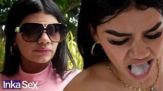 Boy colombiana no le gusta el jism y se lo termina tragando con asco