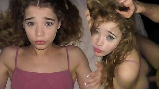 This babe SQUEAKED LIKE MICKY MOUSE - Academy Girl'_s Love tunnel Got Annihilated - Sabrina Essence