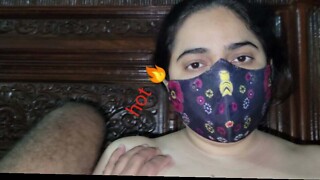 Fuck to the dasi wife with sexy milk cans and vagina