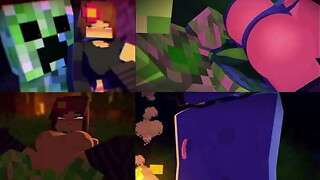 CREEPER Screwed STEVE'_S Girlfriend IN MINECRAFT!