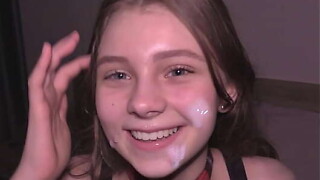 Training school Lassie Used Wherethrough A Human Cum Dumpster