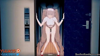 Manga cartoon sex with young honeys